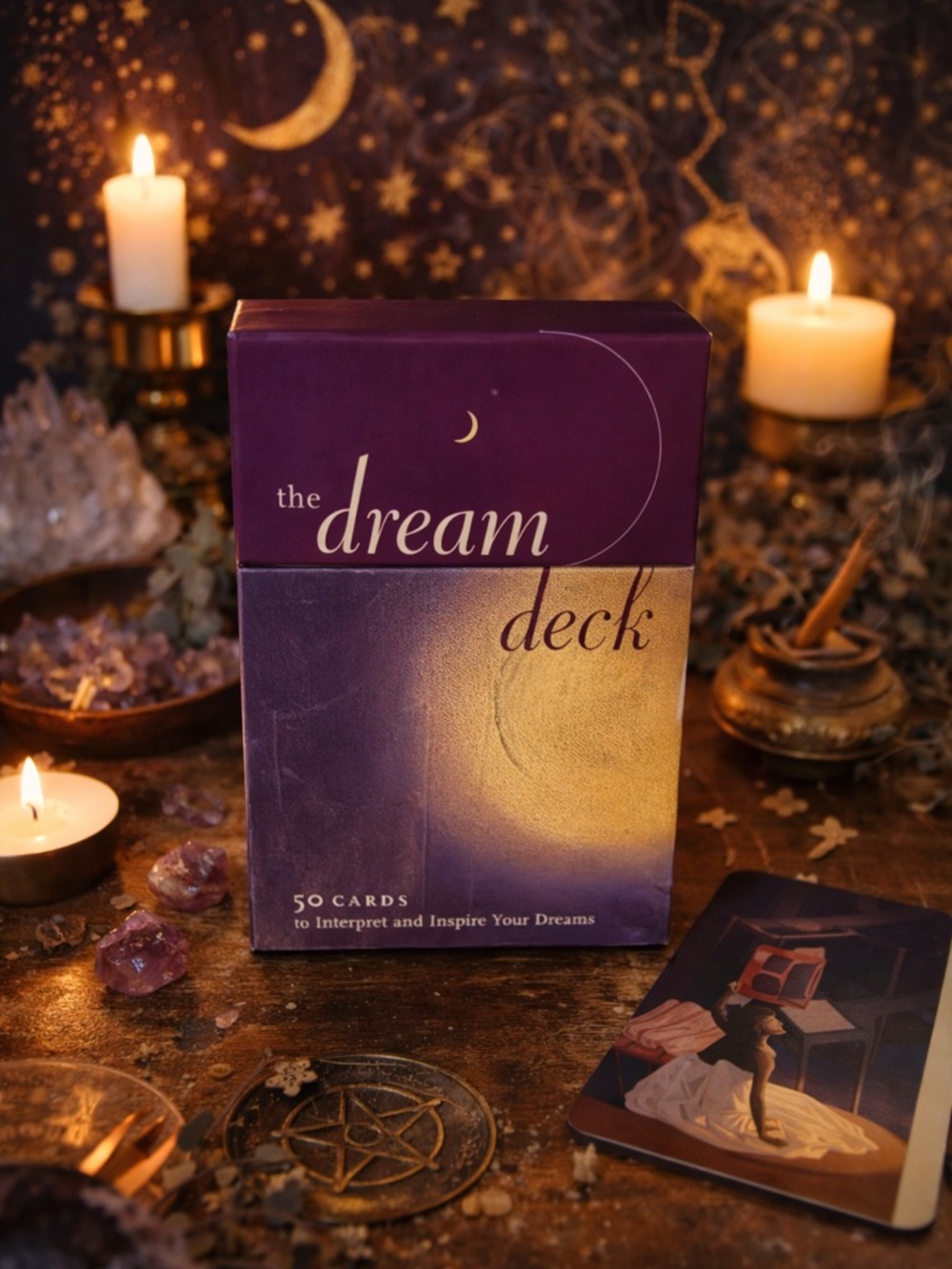 The Dream Deck by David Fontana | 50-Card Dream Interpretation Set
